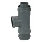 PVC HWA Regenpijpsifon grijs 80x110