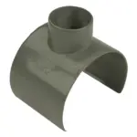 PVC Lijm Klemzadel grijs 80-75x40