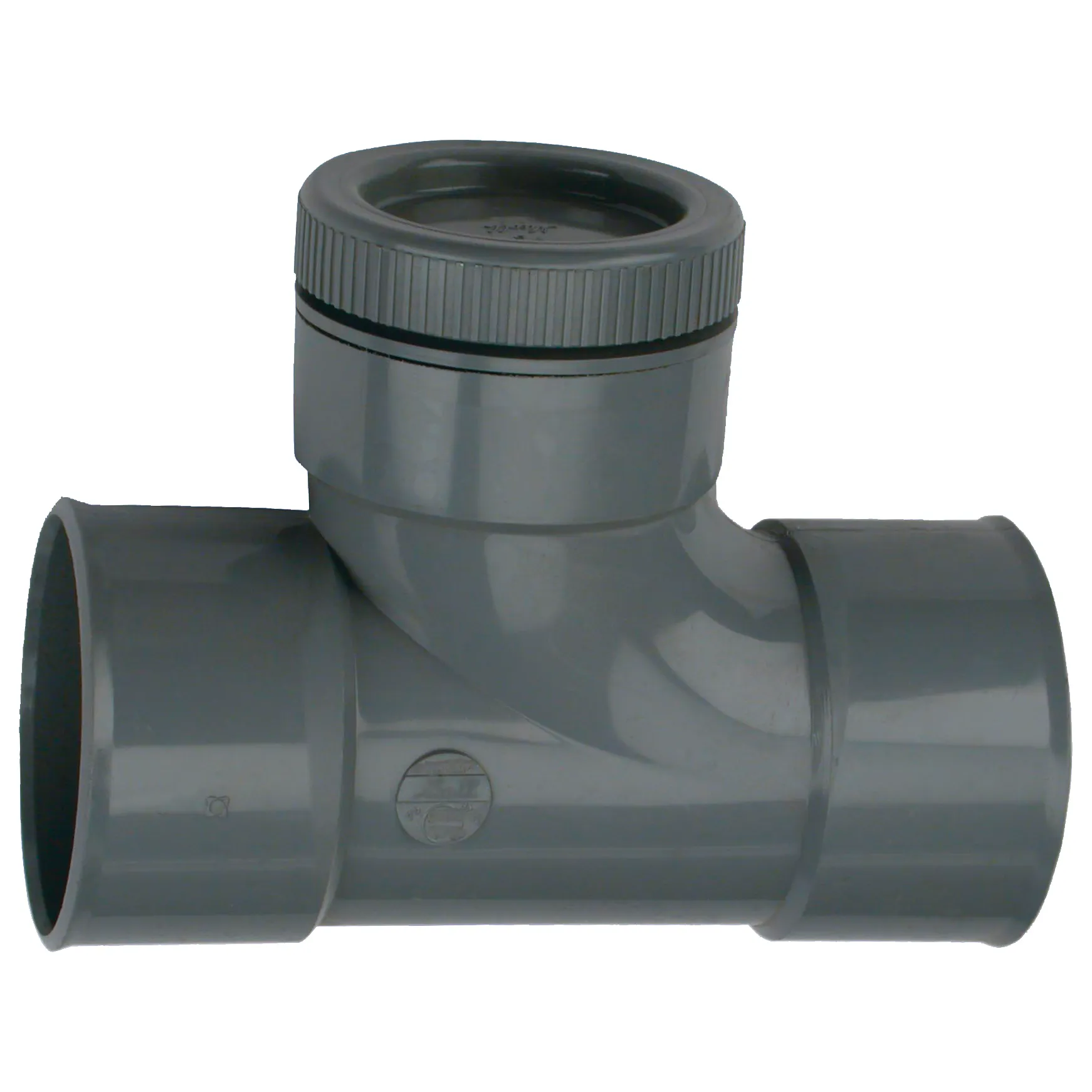 PVC Lijm Ontstop/Sd grijs 75 2Xm