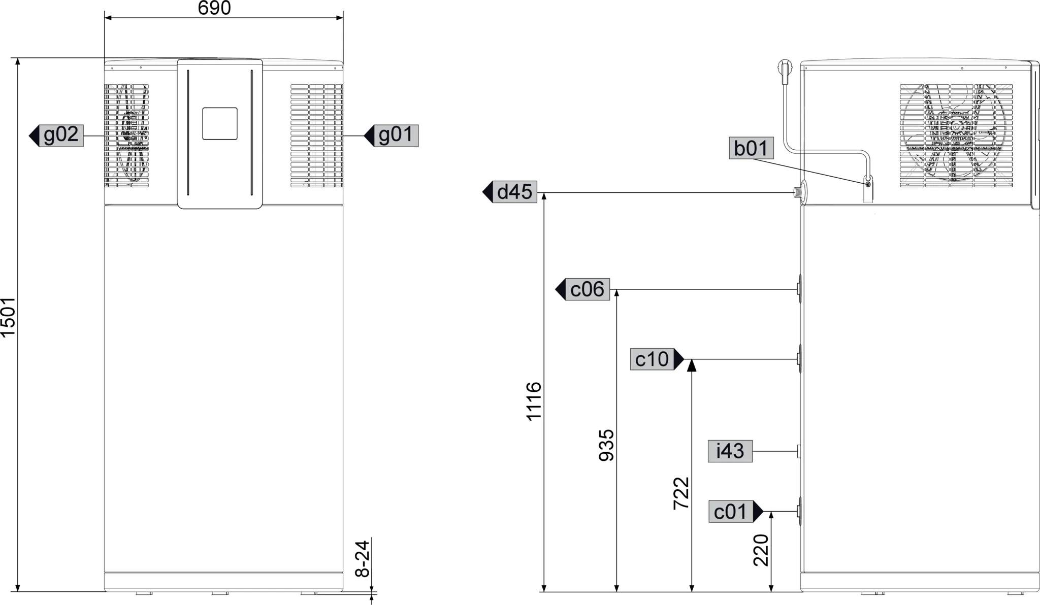 Stiebel Eltron warmtepompboiler WWK 220 - Image 5