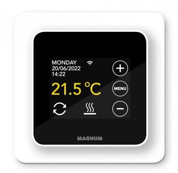 MAGNUM Remote Control Wi-Fi inbouw klokthermostaat Zwart