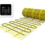 MAGNUM elektrische vloerverwarmingsmat met WiFi thermostaat 4 m² - 600 Watt Thermostaat wit