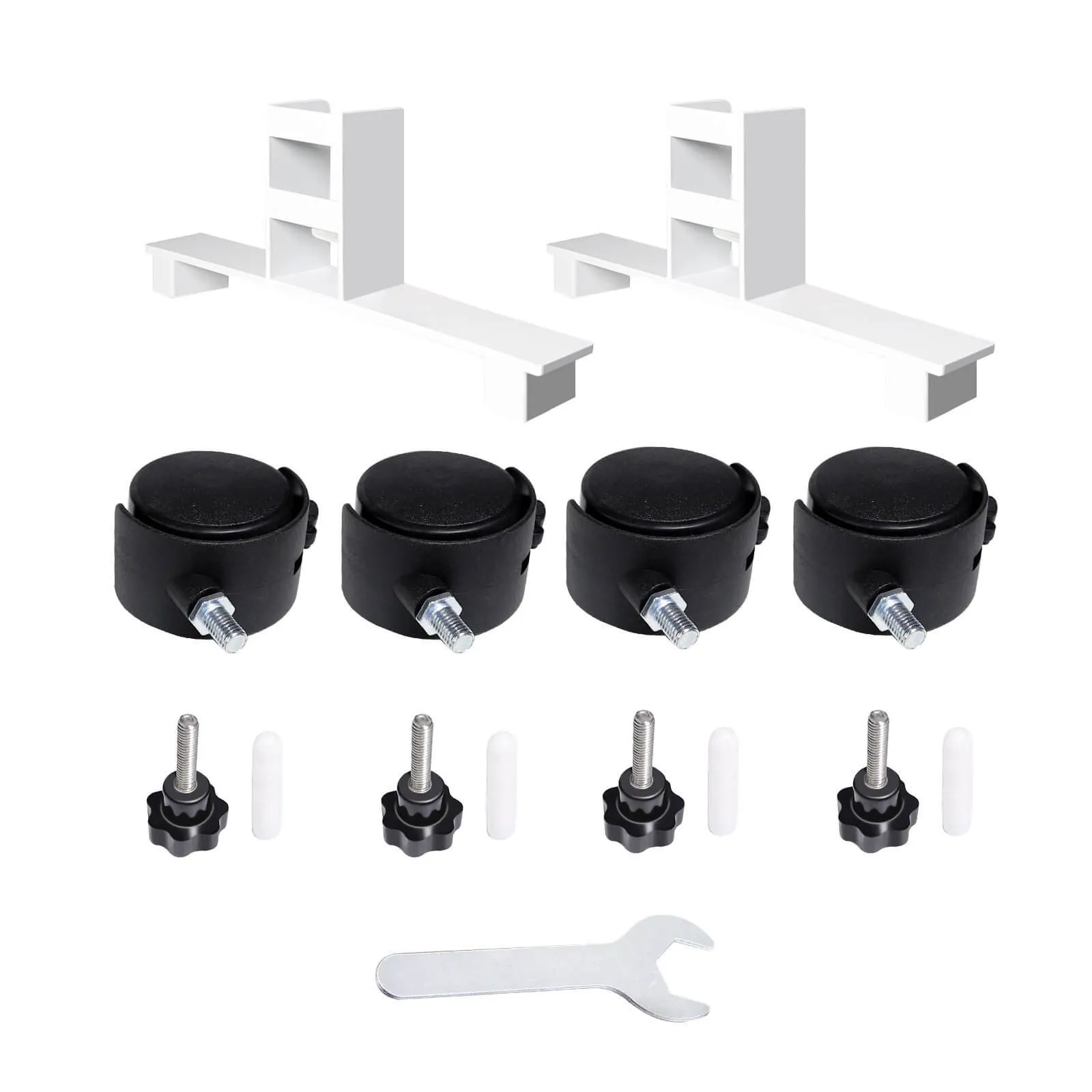 Ecosun Voetsteun met wielen voor infraroodpanelen - Image 3