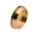 Bonfix messing afsluitplaatje 22mm knel
