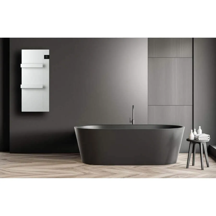 DRL E-Comfort Onsen 900x400 - 750W - Structuur Wit RAL9003 - Image 2