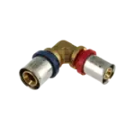 BONFIX Alu-pers verloopknie 20 x 16 mm