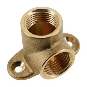 BONFIX Draad messing muurplaat 1/2" bi.dr. x 1/2" bi.dr.