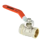 BONFIX Kogelkraan 5/4" bi.dr.x 5/4" bi.dr. +rode hendel PN25