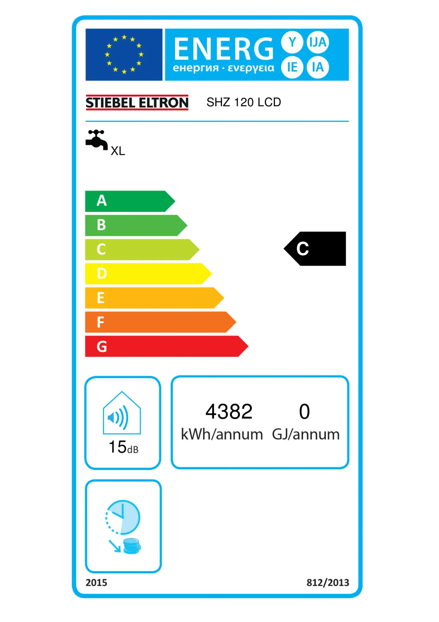 Stiebel Eltron Elektrische Boiler High Line 120 liter SHZ LCD ECO - Image 4