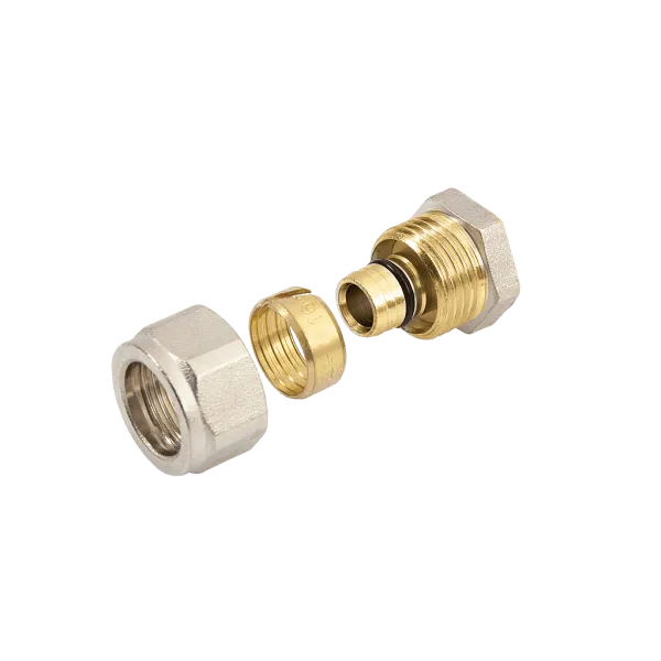 BONFIX Alu-knel Eindkoppeling 16 mm