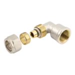 BONFIX Alu-knel Knie 3/4" x binnendraad x 26 mm