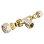 BONFIX Alu-knel Verloop T-stuk 20 x 1/2" binnendraad x 16 mm