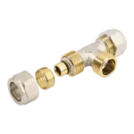 BONFIX Alu-knel T-stuk 26 x 1" buitendraad x 26 mm