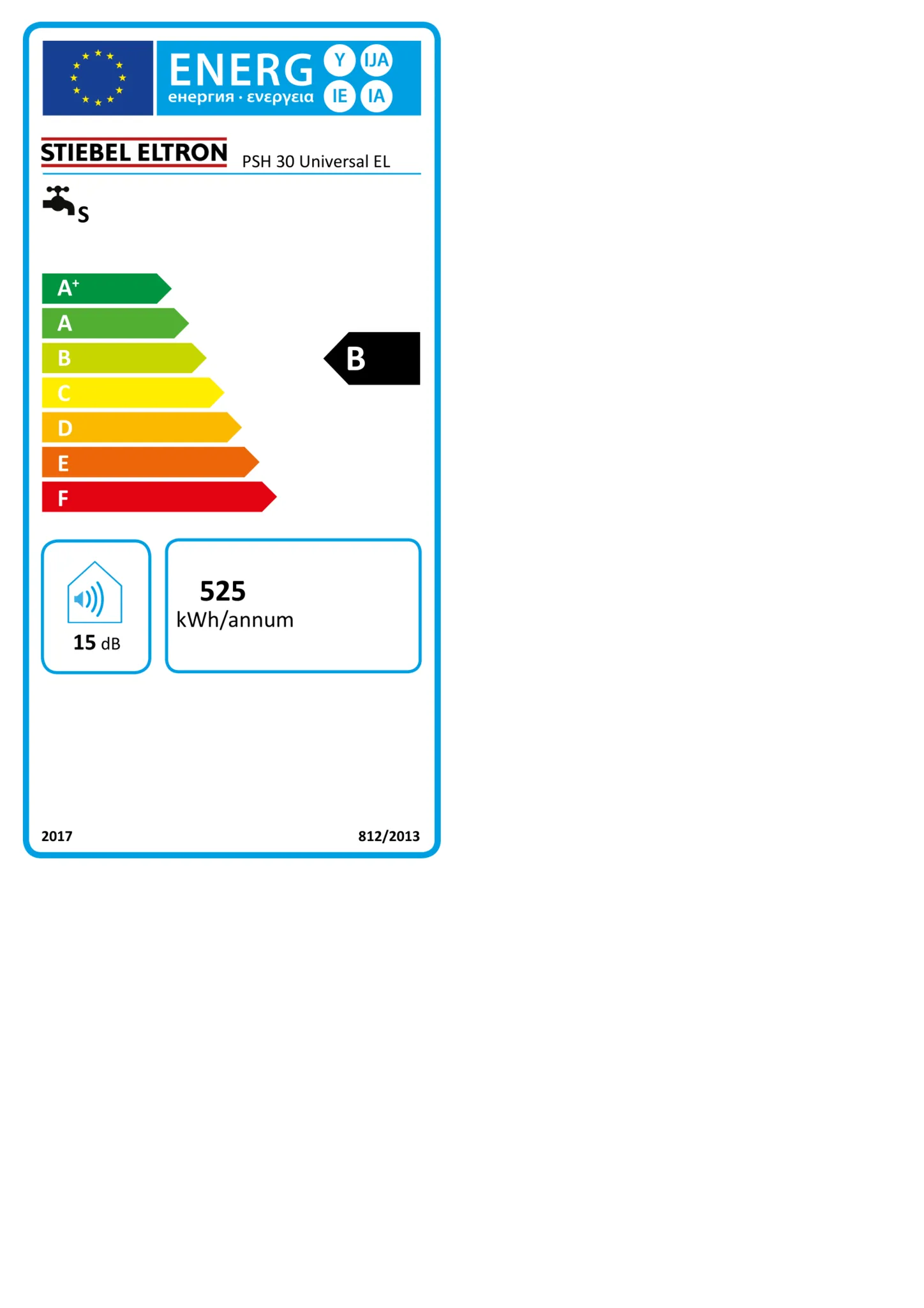 Stiebel Eltron Elektrische Boiler Mid Line 30 liter - Image 3