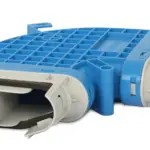 Vent-Axia Uniflexplus horizontale bocht 90° tbv flexibele slang132x52 180°