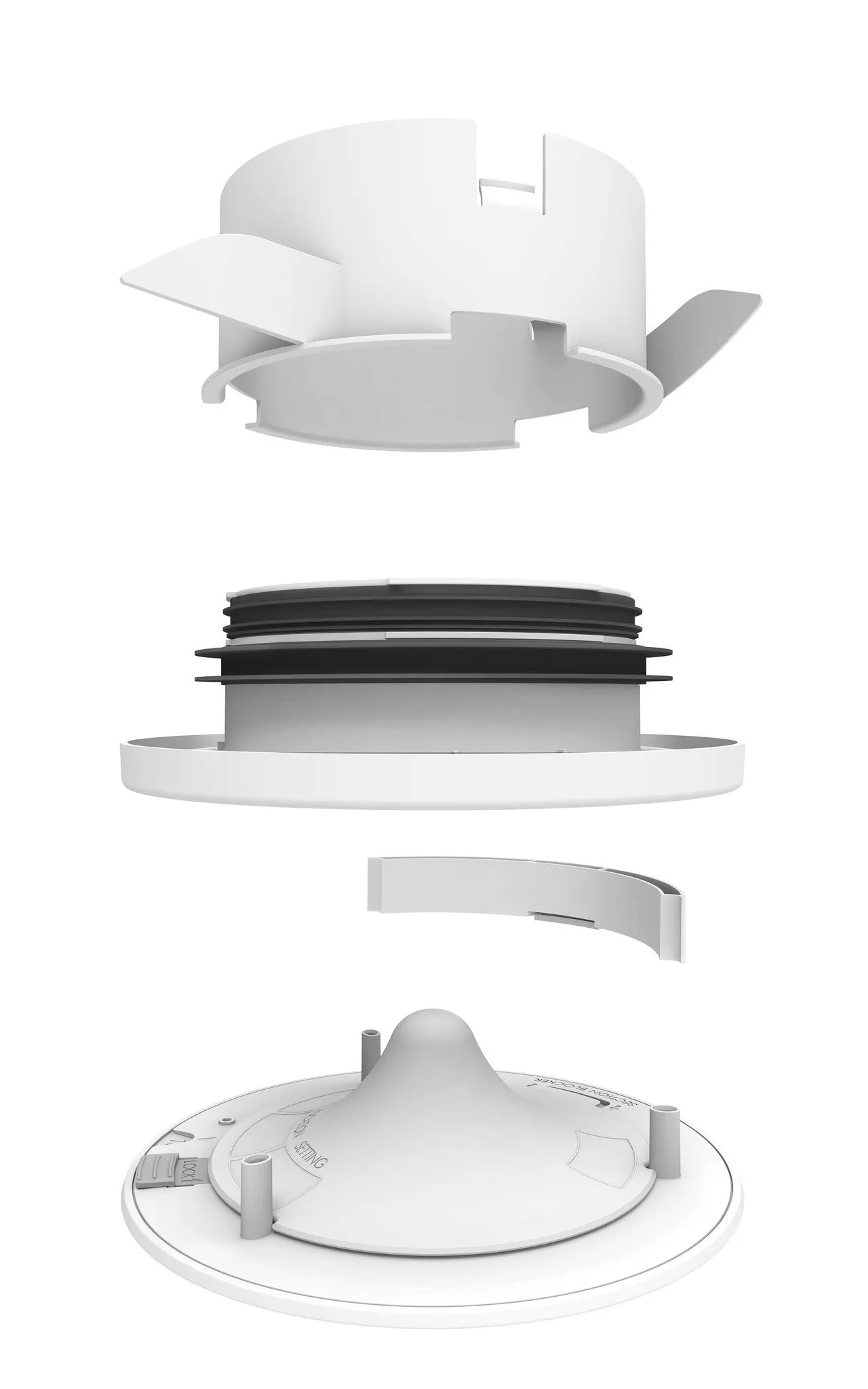 Montagebus voor Vent-Axia UniflexPlus RV ventiel (RVK kraag) - Image 2