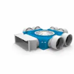 Vent-Axia Uniflexplus ventilatie samengestelde verdeler 6x Ø90mm voor instortkanaal 220x80mm 220x80mm