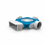Vent-Axia Uniflexplus ventilatie samengestelde verdeler 3x Ø90mm voor instortkanaal 220x80mm 220x80mm