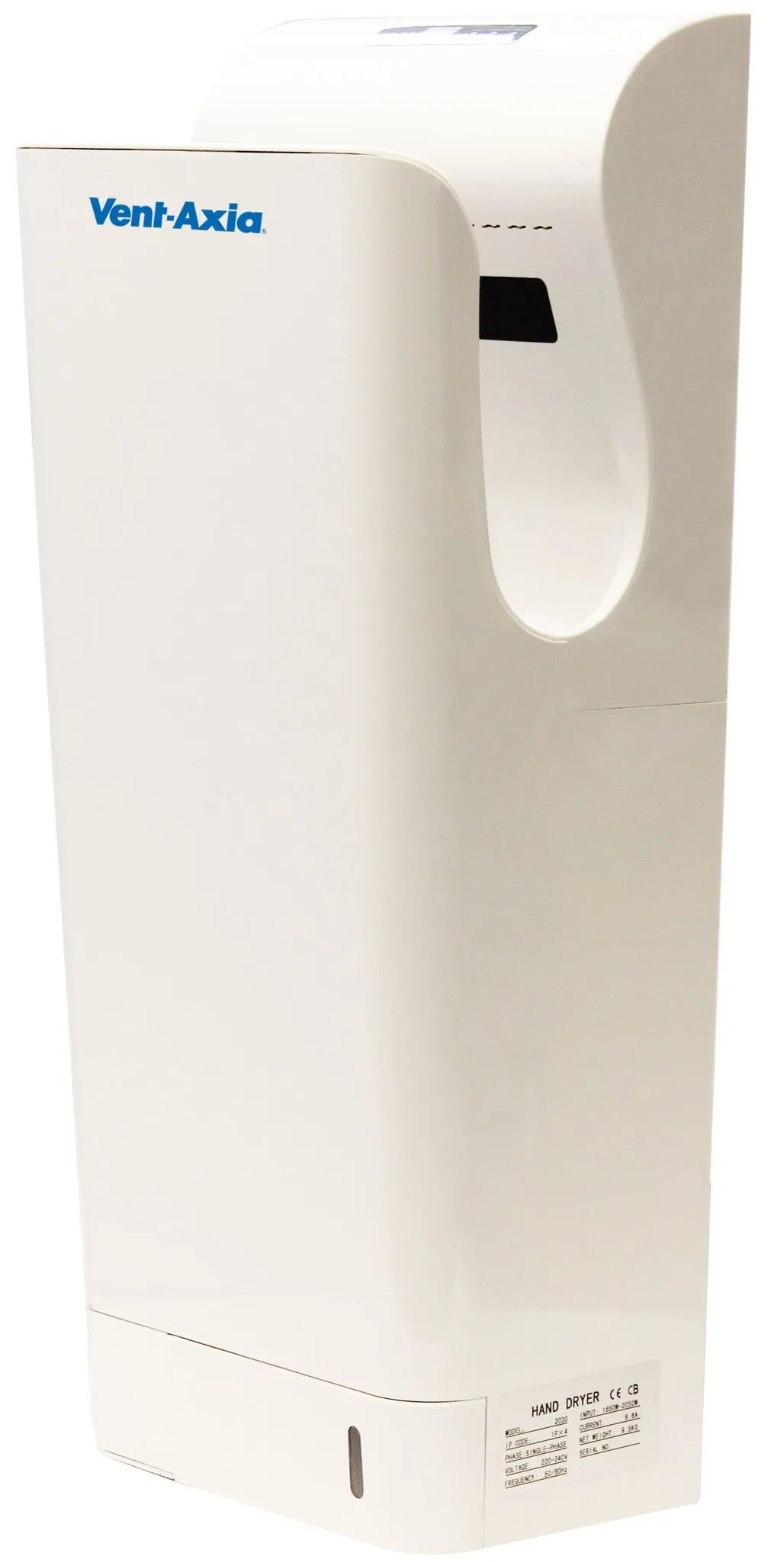 Vent-Axia Jet Dry Plus handdroger Zilver - Image 2