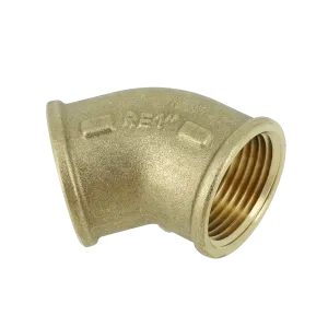 BONFIX Draad messing bocht 45° 1" binnendraad