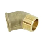 BONFIX Draad messing bocht 45° 1" bi.dr. x bu.dr.