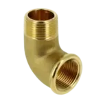 BONFIX Draad messing knie 1/2" bi.dr. x 1/2" bu.dr. conisch