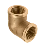 BONFIX Draad messing kniekoppeling 1" x 1" b.dr.