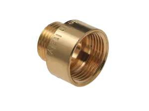 BONFIX Draad messing neusstuk 1/2" bi.dr. x 3/8" bu.dr.