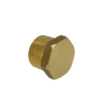 BONFIX Draad messing plug met zeskant 1/2" bu.dr. conisch