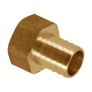 BONFIX Draad messing slangpilaar 3/4" binnendraad x 20 mm