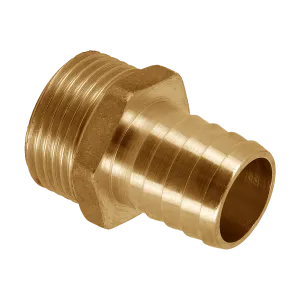 BONFIX Draad messing slangpilaar 1/2" buitendraad x 16 mm