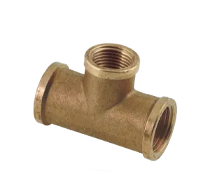 BONFIX Draad messing T-stuk 1/2" bi. x 3/8" bi. x 1/2"