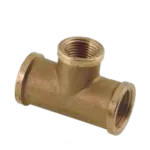 BONFIX Draad messing T-stuk 3/4" bi. x 1/2" bi. x 3/4"