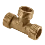 BONFIX Draad messing T-stuk 1/2" buitendraad