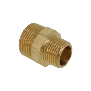 BONFIX Draad messing verloopnippel 1" bu. x 1/2" bu. conisch