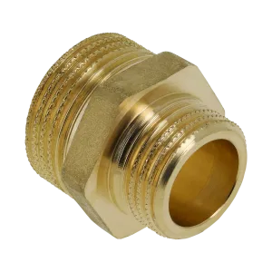 BONFIX Draad messing verloopnippel 1/4" x 1/8" bu.