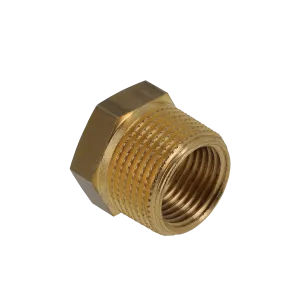 BONFIX Draad messing verloopring 1/2" bu. x 3/8" bi. conisch