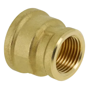 BONFIX Draad messing verloopsok 2" bi.dr. x 1" bi.dr.