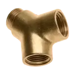 BONFIX Draad messing Y-stuk 1/2" bi. x 1/2" bu. x 1/2 bi.