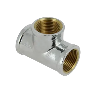 BONFIX Draad verchroomd T-stuk 1/2" x 1/2" x 1/2" bi.dr