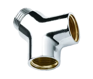 BONFIX Draad verchroomd Y-stuk 1/2" bi. x 1/2" bu. x 1/2 bi.