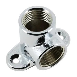 BONFIX Draad verchroomde muurplaat 1/2" bi.dr. x 1/2" bi.dr.