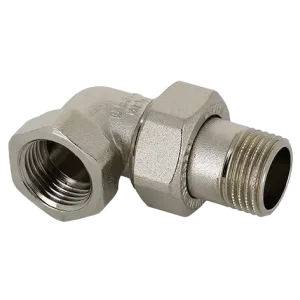 BONFIX Draad vert. 3-del. kniekopp. 1/2" bi. x kopp. 1/2" bu