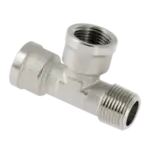 BONFIX Draad vert. T-stuk 3/8" bi. x 3/8" bi. x 3/8" bu