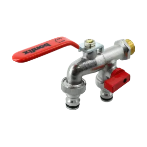 1764983912125-97999fc6-15df-4f4f-b21b-a2dbe843d6c0 BONFIX Dubbele kogeltapkraan bu.1/2x3/4x3/4 met slangtule