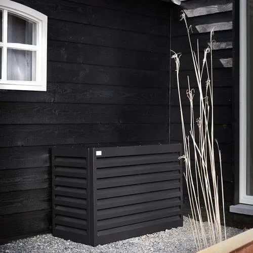 Omkasting Medium zwart aluminium gepoedercoat 800 x 1100 x 550 mm - Image 3