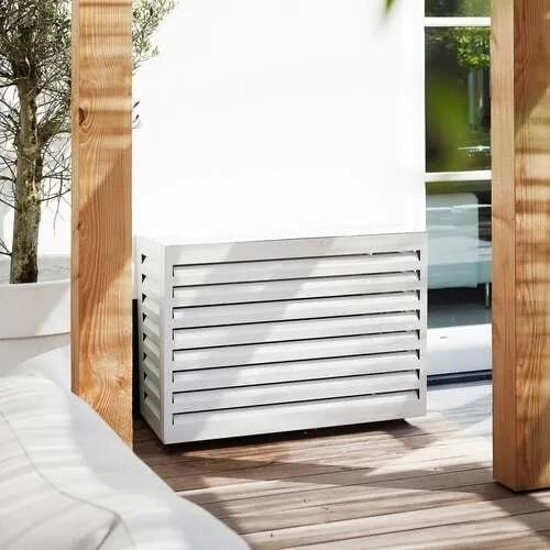 Omkasting Medium wit aluminium gepoedercoat 800 x 1100 x 550 mm - Image 3