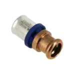 BONFIX Alu-pers Rechte koppeling 20 x 15 M-Press