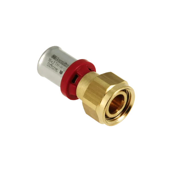 BONFIX Alu-pers 2-delige Kop. met euroconus moer ¾" x 16 mm