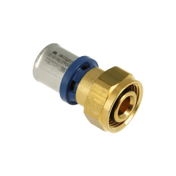 BONFIX Alu-pers 2-delige Kop. met euroconus moer ½" x 20 mm